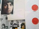 Beatles White Album 2x LP W/ Poster & Photos Gatefold SWBO-101 Capitol Orange