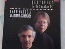 Beethoven Cello Sonatas 1-5 Lynn Harrell Vladimir Ashkenazy 2 LP 1987 VG+/M-