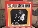 LIGHTNIN' HOPKINS w/ SONNY & BROWNIE, BIG JOE WILLIAMS - First Meetin'  orig. LP