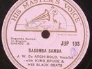 GHANA HIGHLIFE 78 RPM KING BRUCE BLACK BEATS BAND DAGOMBA SAMBA LISTEN