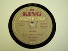 THE RAVENS 78rpm on KING - MAPLE LEAF 
