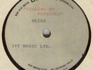 HEINZ**DIGGING MY POTATOES**ACETATE**BEAT**JOE MEEK**LISTEN TO IT