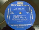 Original DG Record Only Jazz LP : Benny Golson   The Modern Touch   Riverside