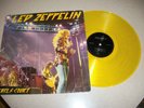 RARE LED ZEPPELIN LIVE YELLOW COLORED VINYL LP EARLS COURT II LP WRONG COVER