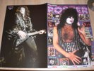 KISS 1978 SWEDEN POSTER MAGAZINE A3+A2 + EXTRA POSTER PAUL STANLEY