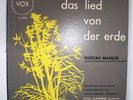 Gustav Mahler (1860-1911) • Das Lied von der Erde LP • Otto Klemperer