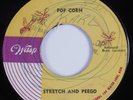 Reggae 45 STRETCH & PEEGO Pop Corn WASP HEAR