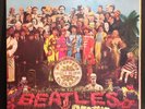 LP BEATLES SGT. PEPPER'S LHCB ORIG CANADA ONLY 1978 PINK MARBLE WAX INSERT