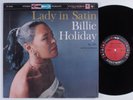 BILLIE HOLIDAY Lady In Satin COLUMBIA LP 6 eye