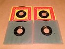 Lot: 4 MEXICO Elvis Presley 45rpm Records King Creole/One Night/Heartbreak Hotel