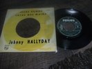 SP JUKE BOX POCHETTE CIBLE JOHNNY HALLYDAY JEUNE HOMME+1 /TBE