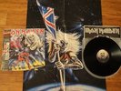 IRON MAIDEN - THE NUMBER OF THE BEAST - 1st JAPAN  33 LP + OBI, POSTER EMS-91034