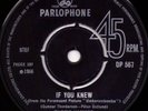 Thor's Hammer - If You Knew / Love Enough - Parlophone DP 567 NM Freakbeat