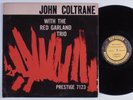 JOHN COLTRANE With The Red Garland Trio PRESTIGE 7123 LP