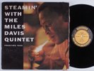 MILES DAVIS QUINTET Steamin' PRESTIGE 7200 LP