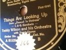Teddy Wilson & His orchestra - Things Are Looking Up / Nice Work... Brunswick 78