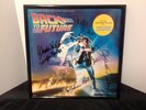 Back to the Future Album Soundtrack LP Signed By Michael J. Fox, Cast & MORE