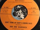 DEE DEE WARWICK Northern Soul 45 Don't Think My Baby's Coming Back b/w Standing