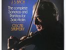 OSCAR SHUMSKY J.S.Bach violin solo sonatas & partitas UK ASV ALHB 306 STEREO Box