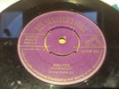Elvis - Paralyzed / When My Blue Moon 7 Inch HMV purple / Gold