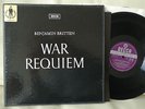 DECCA SET 252-3 ED1 Benjamin Britten War Requiem NM UK 2 LP BOX LSO WBG FFSS