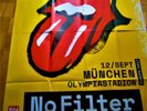 RIEEESEN 169cm  2017 ROLLING STONES Tour Poster München Olympiastadion
