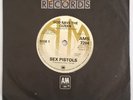 Sex Pistols God Save the Queen single A and M