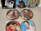 ELVIS PRESLEY 50 Years 6-LP Mostly NM Orig 1985 Denmark Picture Disc Box Set