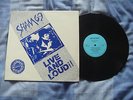 SHAM 69 - LIVE AND LOUD  VINYL LP