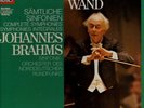 3set brahms symphonies wand-bernstein-lehel ex+/nm-