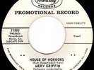 SPOOKY HALLOWEEN BELGIAN POPCORN 45 - HOUSE OF HORRORS - MERV GRIFFIN - HEAR