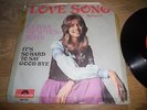OLIVIA NEWTON-JOHN LOVE SONG / ITS SO HARD TO SAY GOODBYE POLYDOR RECORDS GEMA