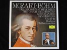 MOZART Karl Bohm the great symphonies no.25-41 Berlin Phil DGG 7-LP BOX SET NM-