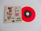 EP disque 45 tours espagnol Johnny Hallyday vinyle rose fluo Très bel état Spain