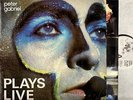 PETER GABRIEL plays live (original uk & inners) DOUBLE LP EX/VG- PGDL 1 art rock