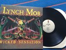 LYNCH MOB Wicked Sensation 1990 LP George Dokken Elektra Hair Metal Motley Crue