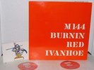 BURNIN RED IVANHOE M144 M 144 Danish Rare Psych LP including a MINT Knight