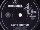 HENCHMEN 45: BABY I NEED YOU/COME ON DOWN TO MY BOAT AUSSIE COLUMB EX/VG+  1968