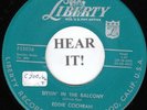 Eddie Cochran ROCKABILLY TEEN 45 (Liberty 55056) Sittin' In The Balcony  VG++/M-