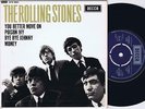 THE ROLLING STONES s/t UK EP 45PS 1964 Mono DFE 8560 Repress