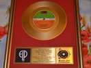 Emerson Lake & Palmer bild single GOLD records Fanartikel & Merchandise