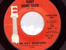 Northern Soul USA Original - Don Ray Sampson - Baby Come Back (Demo) ?Hear?