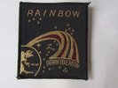 Original RAINBOW 1980's Down to Earth Heavy Metal Rock Band Sew on Badge / Patch