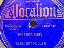 BLIND BOY FULLER VOCALION 04391 BLUES 78 RPM E/E-