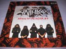 ANTHRAX-ATTACK OF THE KILLER B'S RARE VINYL ISSUE 1991 megadeth-testament-slayer