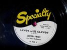 LLOYD PRICE - Lawdy Miss Clawdy - 78 rpm - Specialty 428