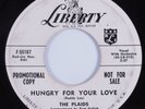 Doo Wop R&B 45 PLAIDS Hungry For Your Love LIBERTY promo HEAR