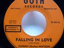 JOHNNY Guitar WATSON w/ Group 45 Rat Now / Falling in Love GOTH doowop   Pj320