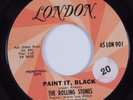 Rock 45 ROLLING STONES Paint It, Black LONDON promo HEAR