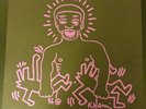 KEITH HARING ART COVER- LARRY LEVAN-FINAL NIGHT OF PARADISE 1-NM CONDITION